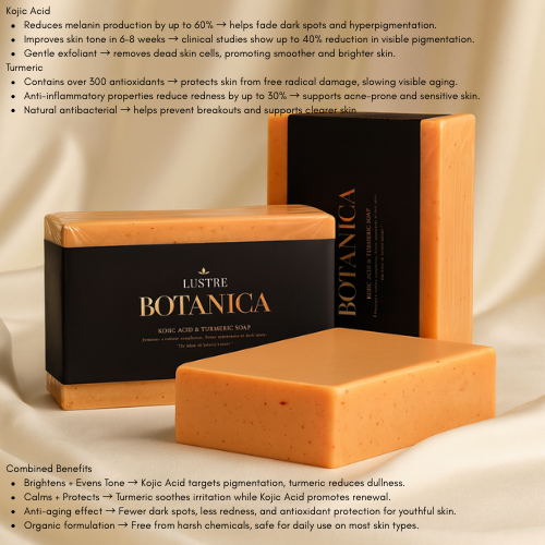 Kojic Acid & Turmeric Soap - Aventace